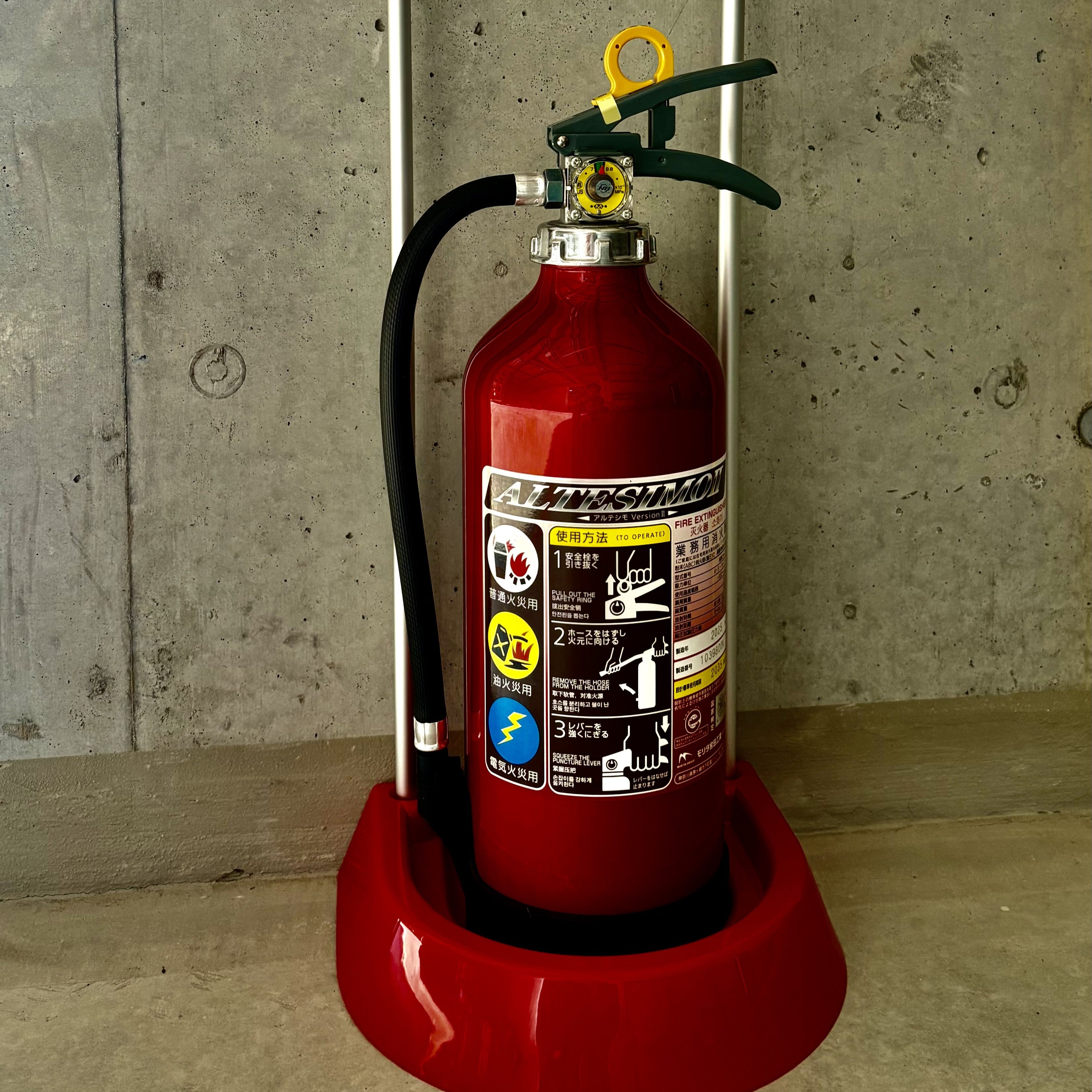 2025/2026 MEA10Z 10型消火器 モリタ宮田工業 ABC 粉末蓄圧式 新品用リサイクルシール付き ※12時までの注文で翌日配送