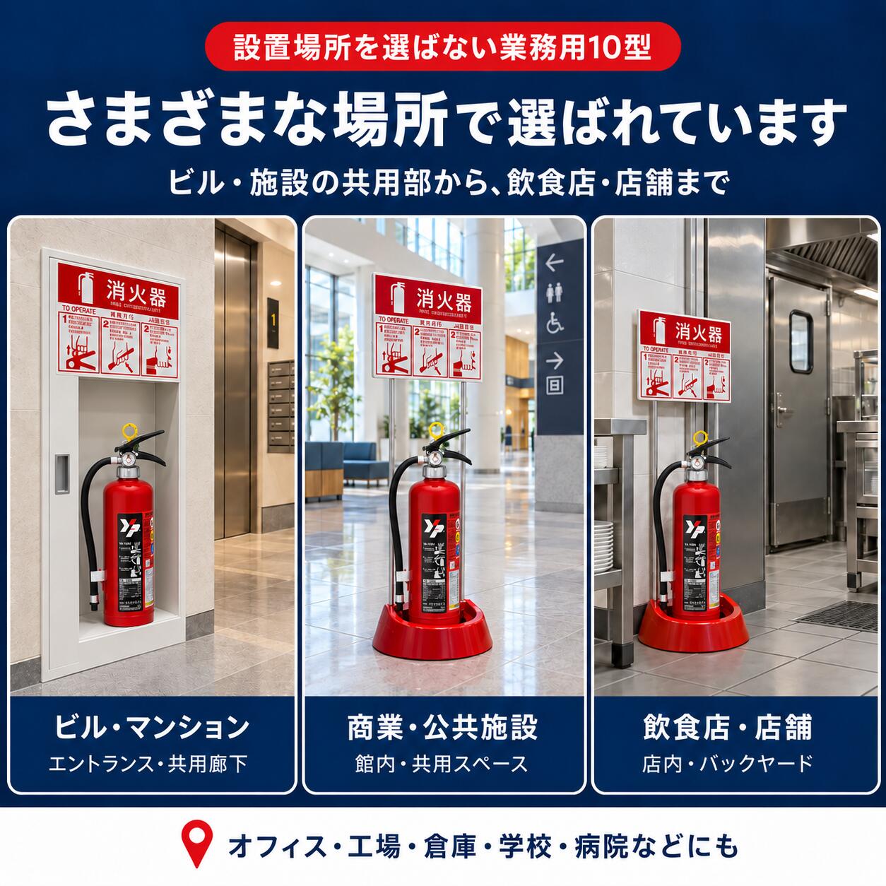 12本まで即日出荷】YA-10NX 10型消火器 ヤマトプロテック ABC火災対応