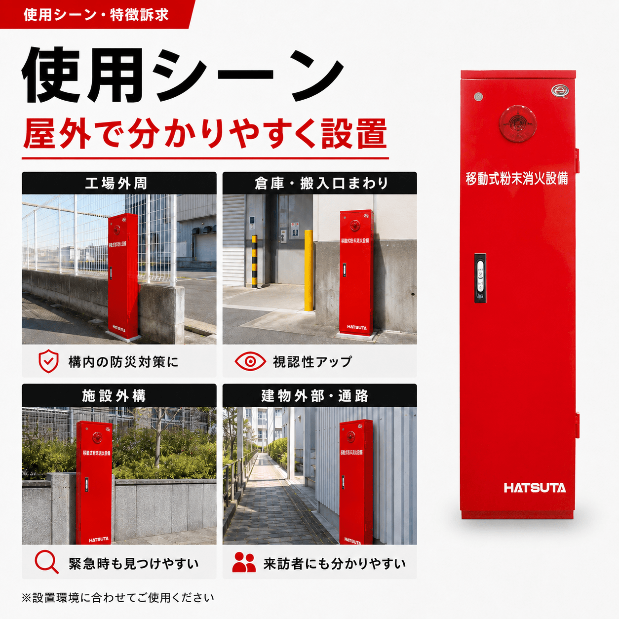 初田製作所　移動式粉末消火設備（第3種）　MSCP-75B - 火消し屋.Shop
