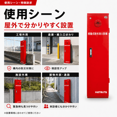 初田製作所　移動式粉末消火設備（第3種）　MSCP-75B - 火消し屋.Shop