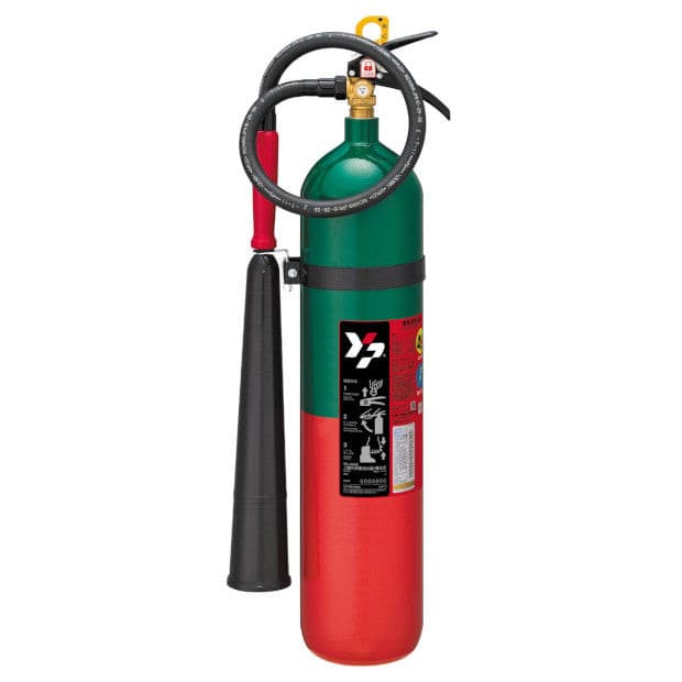 ヤマトプロテック　二酸化炭素10型消火器　YC-10XⅡ　※新品用リサイクルシール付き - 火消し屋.Shop